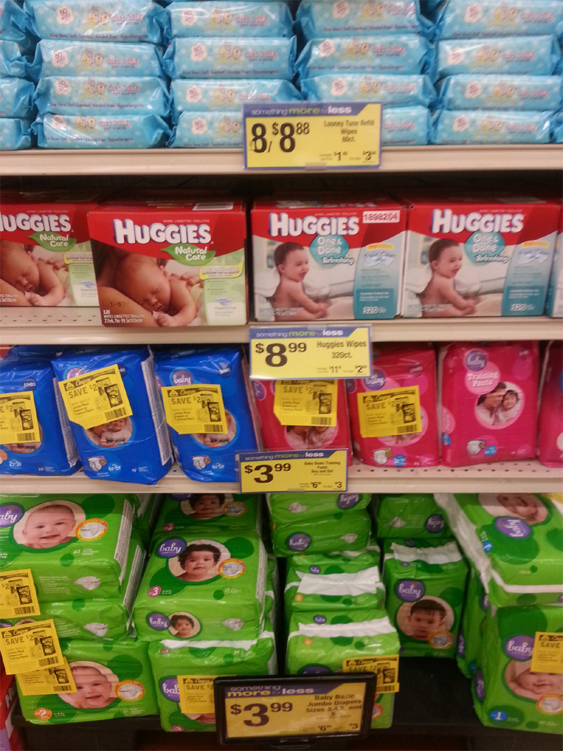 diaper sale $3.99