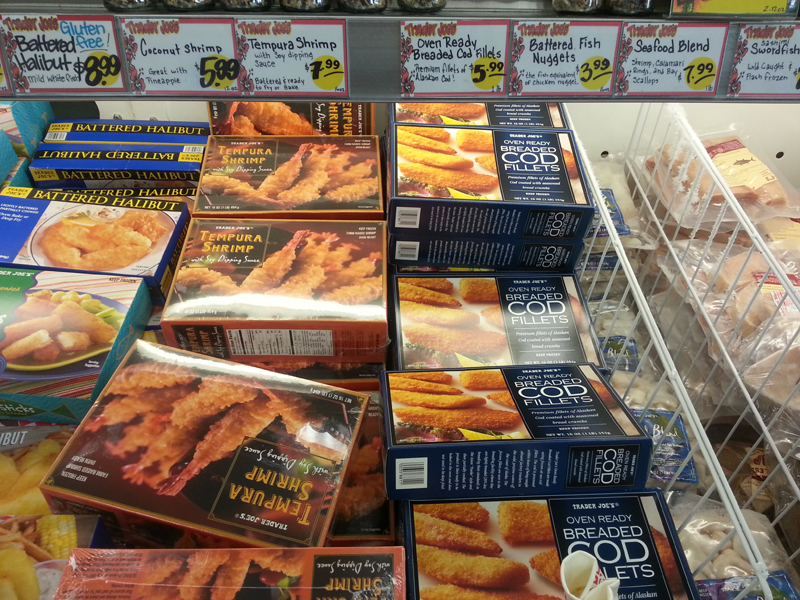 달라스 Trader Joe's 튀김새우